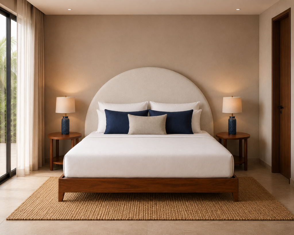 Bedroom Single Azure Retreat — Homiture