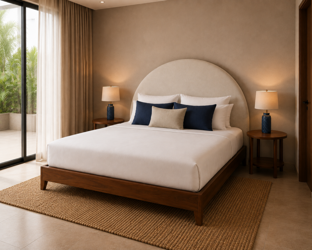 Bedroom Single Azure Retreat — Homiture