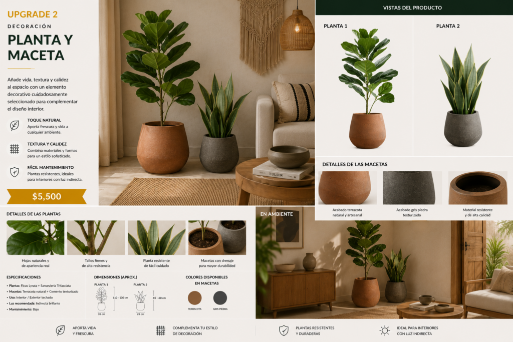 Plant and planter